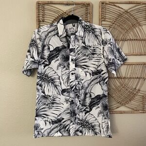 Roberta Oaks‎ x Pow! Wow! Waimanu Hawaii Aloha Shirt Limited Release Sz M B17